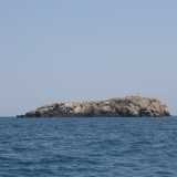 Sulla nostra sinistra imponente e solitario si erge lo �scoglio dell�eremita�, un isolotto dalle pendici scoscese su cui impera una croce. � chiamato cos� perch� per circa trent�anni qui avrebbe vissuto un religioso solitario, cibandosi del solo pesce che riusciva a pescare